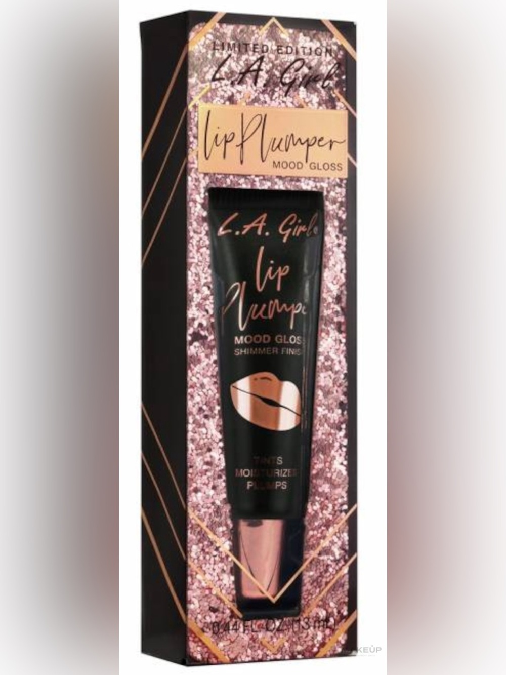 BNIB LA Girl Lip Plumper - Limited Edition Shimmery Mood Gloss